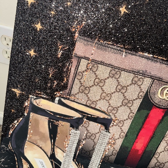 Designer painting 24 X 24 room decoration - Picture 2 of 3